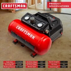 Craftsman Air Compressor (1.5 Gallon) Review
