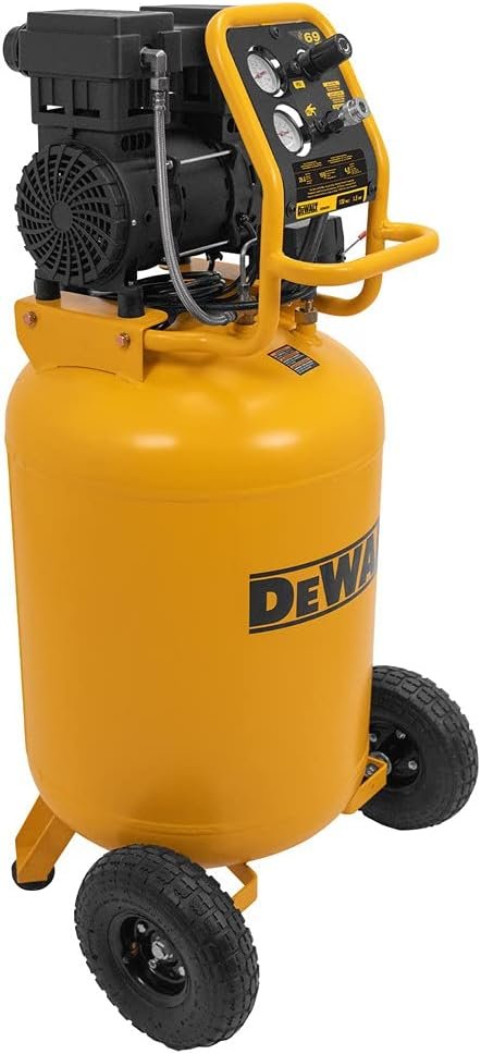 DEWALT 26G Quiet 4.0SCFM 150PSI Vert Compressor