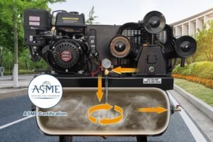 13HP Gas Powered Air Compressor review