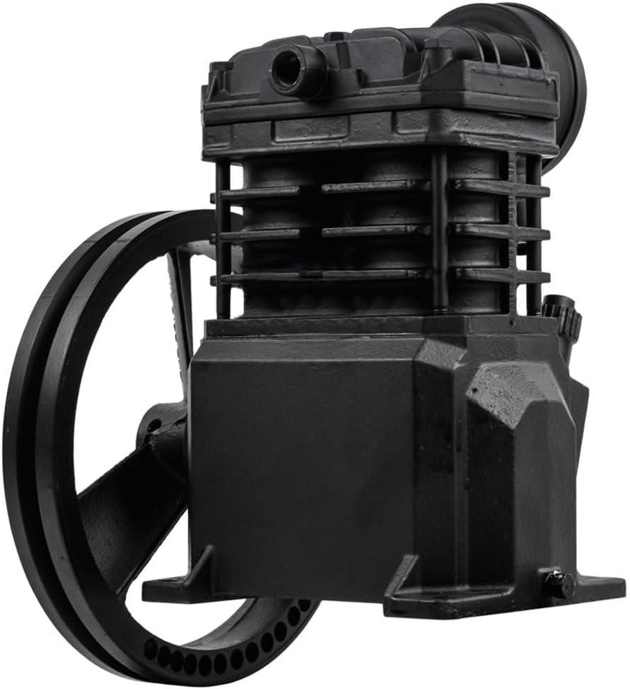 2HP Cast Iron Air Compressor Pump Universal Replacement Compatible with Campbell Hausfeld VT4823, Speedaire 4B222E, Kobalt VT6361, Husky VT631505, 5.5 SCFM for 40 Gal Tanks