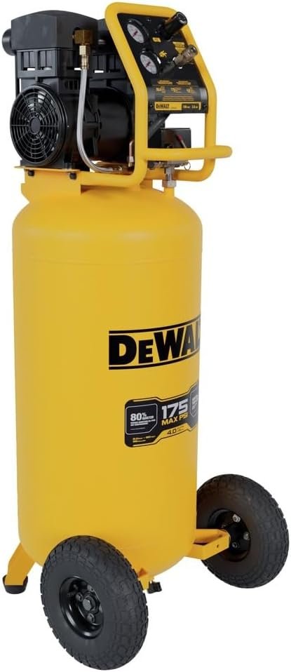 DEWALT 26 Gallon Quiet Portable Air Compressor (DXCMSAC260) DEWALT 26 Gallon Quiet Portable Air Compressor (DXCMSAC260)