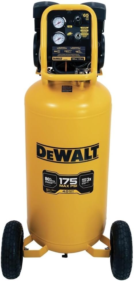 DEWALT 26 Gallon Quiet Portable Air Compressor (DXCMSAC260) DEWALT 26 Gallon Quiet Portable Air Compressor (DXCMSAC260)
