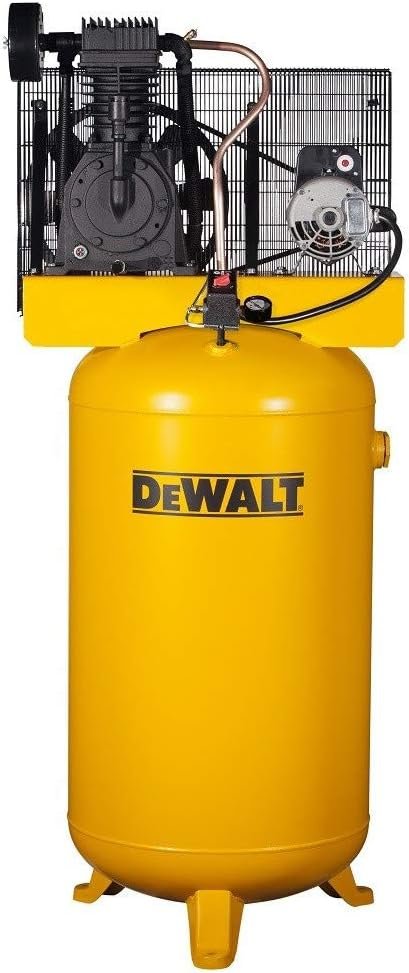 Dewalt DXCMV5048055.1 5 HP 80 Gallon Oil-Lube Vertical Stationary Air Compressor