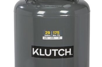 Klutch 29-Gallon Air Compressor 2.5HP 120V review