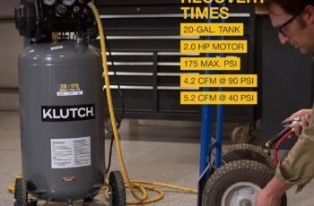 Klutch 60-Gallon Single-Stage Vertical Air Compressor review