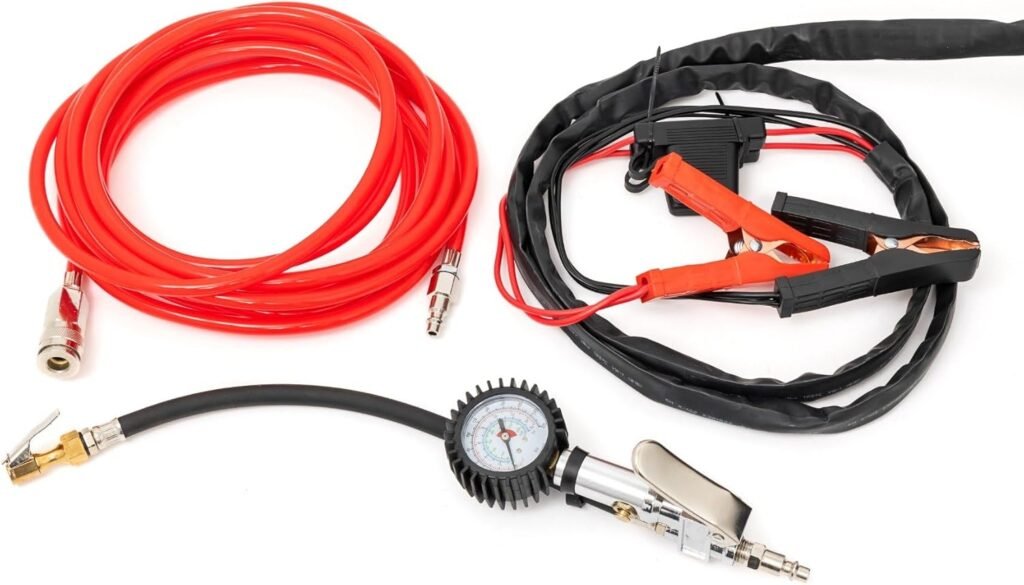 Rough Country Portable Twin Air Compressor | 12V | 150PSI | 6.16 CFM - RS208A Rough Country Portable Twin Air Compressor | 12V | 150PSI | 6.16 CFM - RS208A