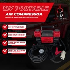 Thor’s Lightning Bolt 12V Dual Cylinder Air Compressor review Thor’s Lightning Bolt 12V Dual Cylinder Air Compressor review