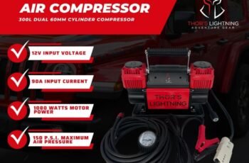 Thor’s Lightning Bolt 12V Dual Cylinder Air Compressor review