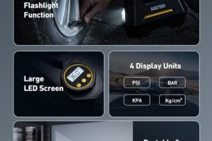 AstroAI Tire Inflator Portable Air Compressor review