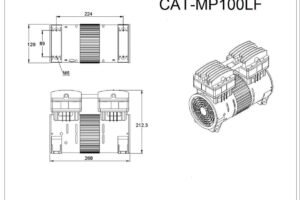 California Air Tools MP100LF Air Compressor Motor review