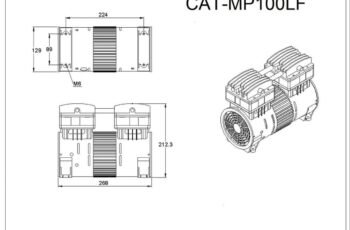 California Air Tools MP100LF Air Compressor Motor review