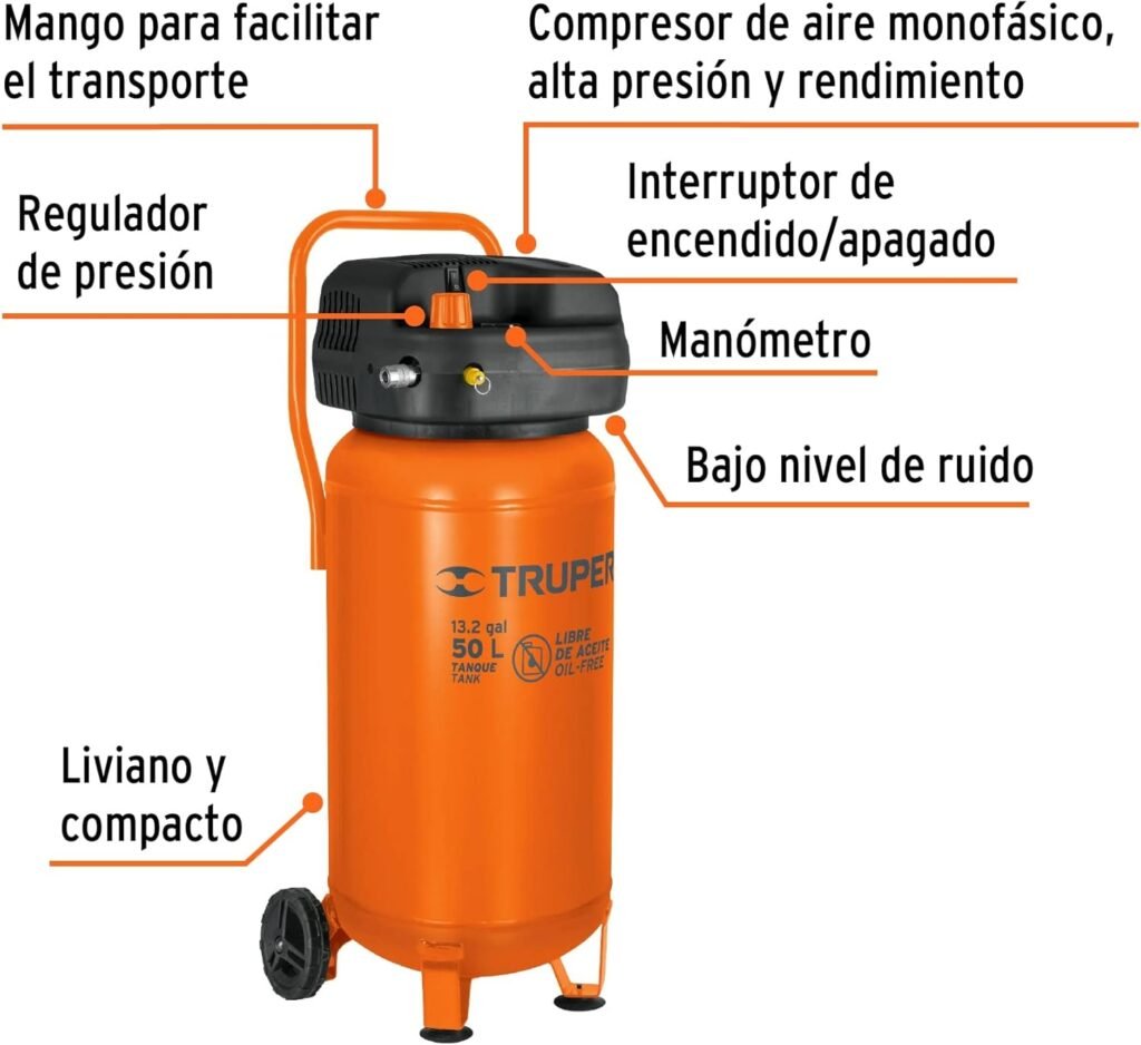 Free air compressor oil, 50 L