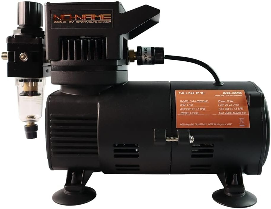 NO-NAME Brand. Rooty Tooty Airbrush Compressor: Quiet, Durable, and Easy to Use