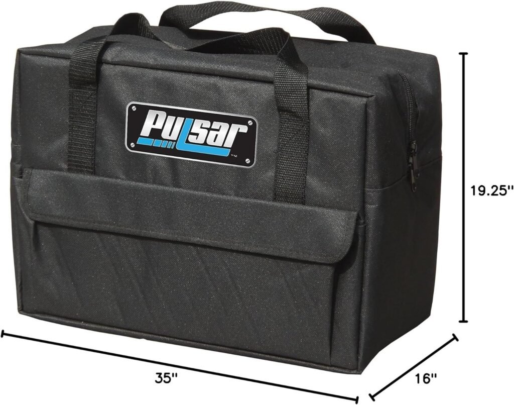 Pulsar 15 Gallon Vertical Tank Portable Electric Air Compressor with Accessories  Added Tool Kit, PCE6150VK