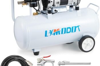 Quiet Air Compressor 8 Gallon Oil-Free review