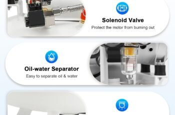 40L Portable Dental Medical Air Compressor Review