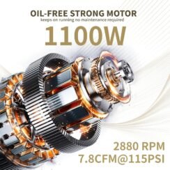 MZB 6.4 Gallon Ultra Quiet Air Compressor review