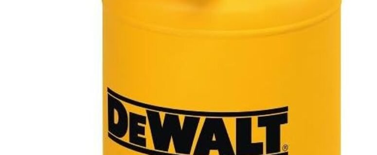 DEWALT Vertical Portable Compressor, 1.9 Hp 200 Psi Oil Free High Pressure Low Noise (D55168)