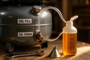 Air Compressor Oil Change Guide