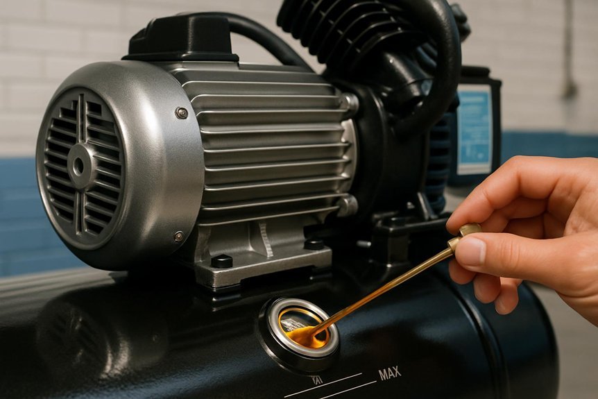 check oil maintain filters