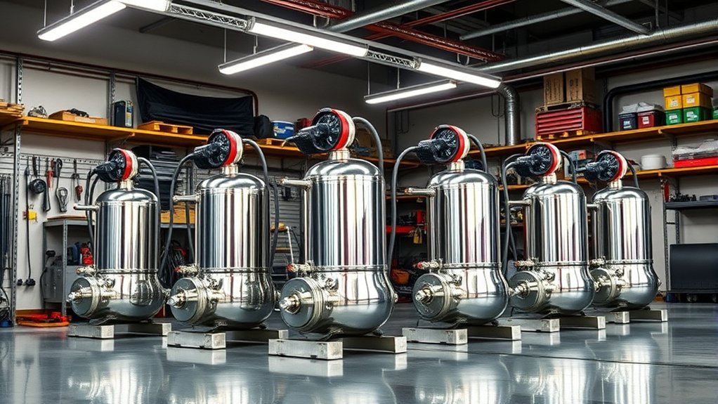 choosing suitable mechanic air compressors