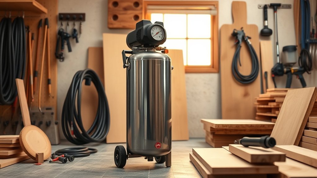 choosing suitable woodworking air compressors