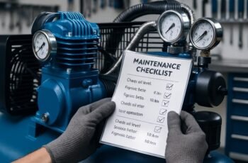 Industrial Air Compressor Maintenance Checklist