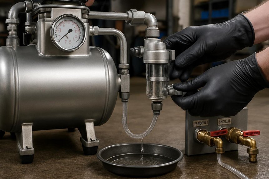 drain inspect prevent corrosion