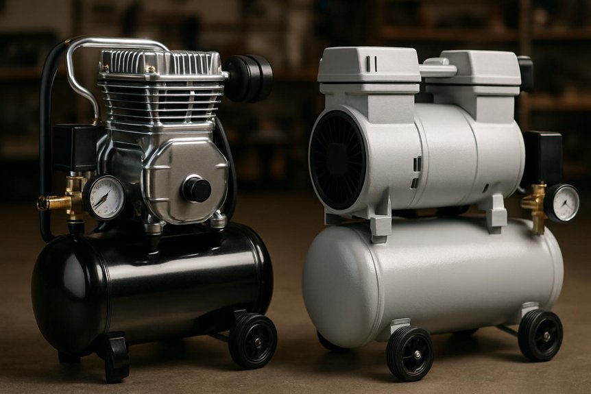 oil lubrication versus cleanliness