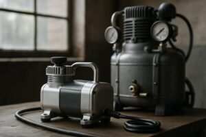 Portable Air Compressor Vs Stationary Compressor