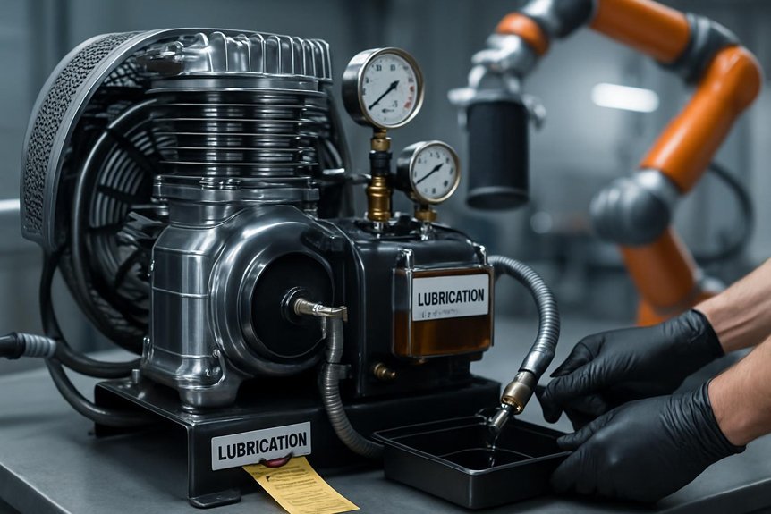 proper lubrication and filtering