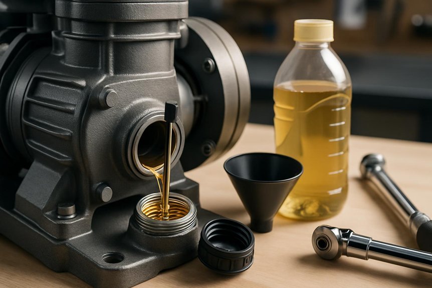 proper oil change procedures