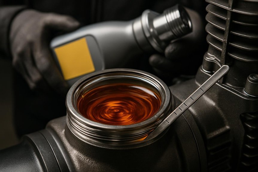 proper oil viscosity and compatibility