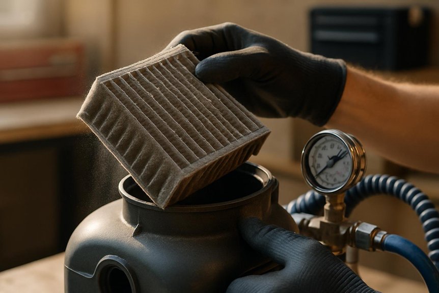 reduced airflow and efficiency