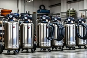 5 Best Stationary Air Compressors for Powering Pneumatic Tools
