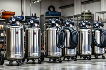 5 Best Stationary Air Compressors for Powering Pneumatic Tools