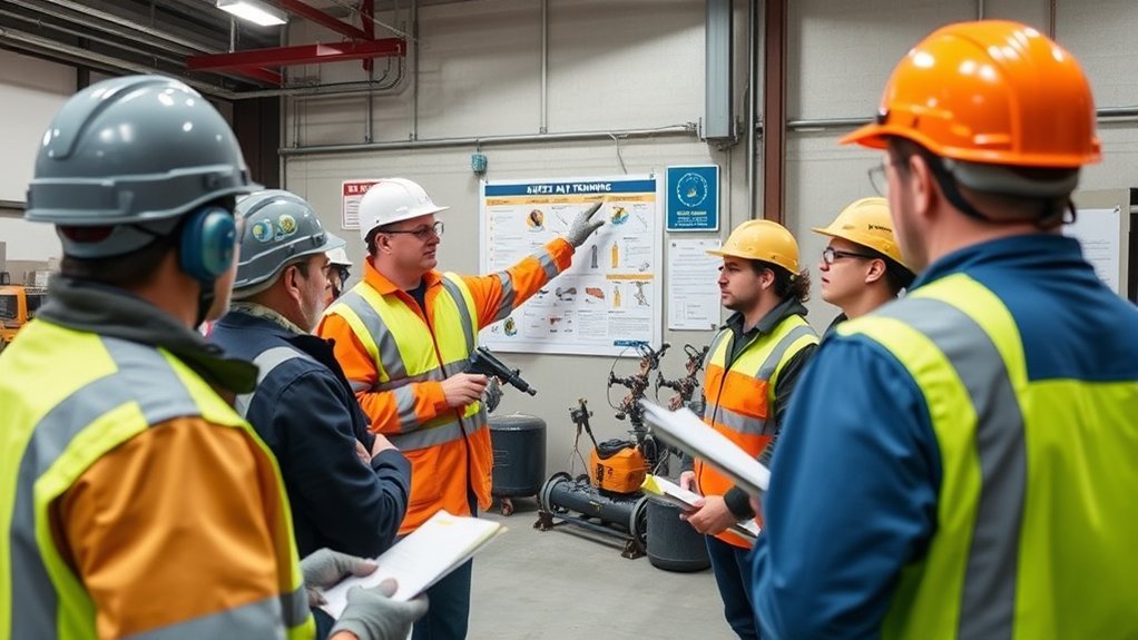 certified personnel ensure safety