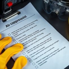 Air Compressor Safety Checklist Air Compressor Safety Checklist