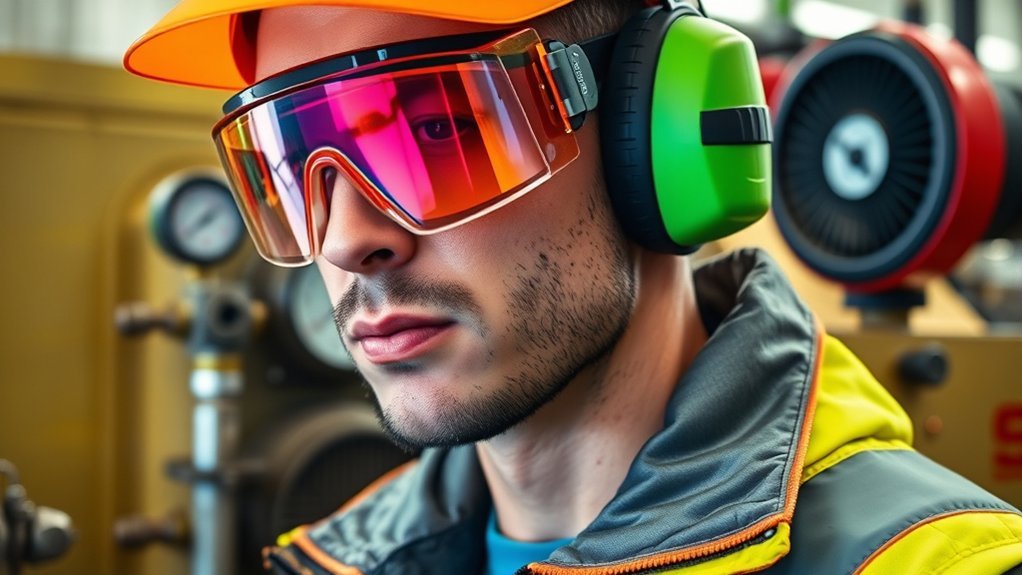 eye and face safety gear