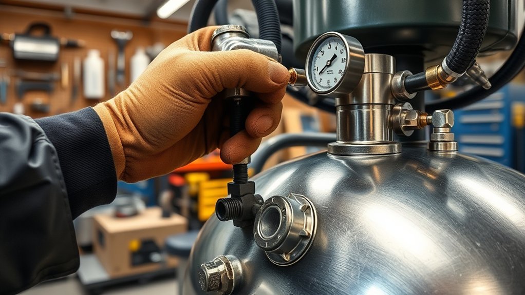 inspect critical system components