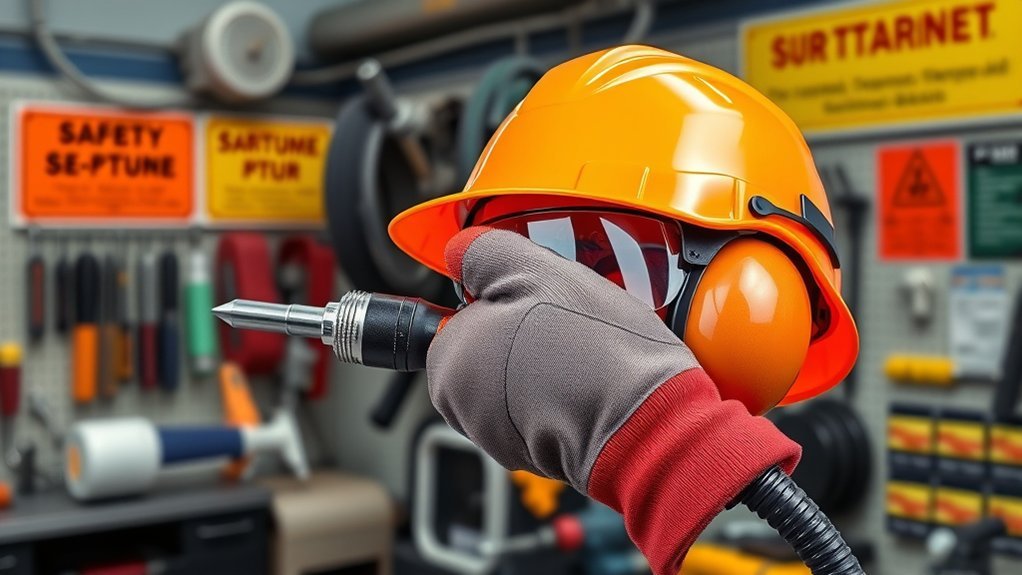 protective gear for compressed air