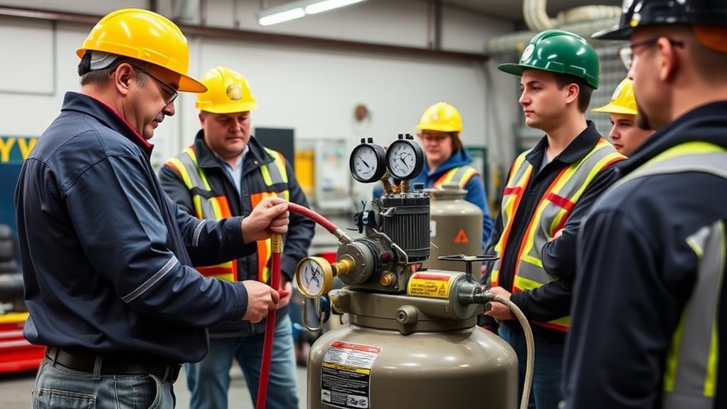 regular inspection and maintenance