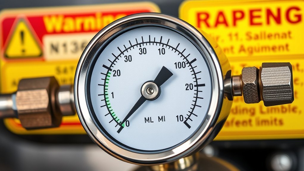 set accurate pressure limits