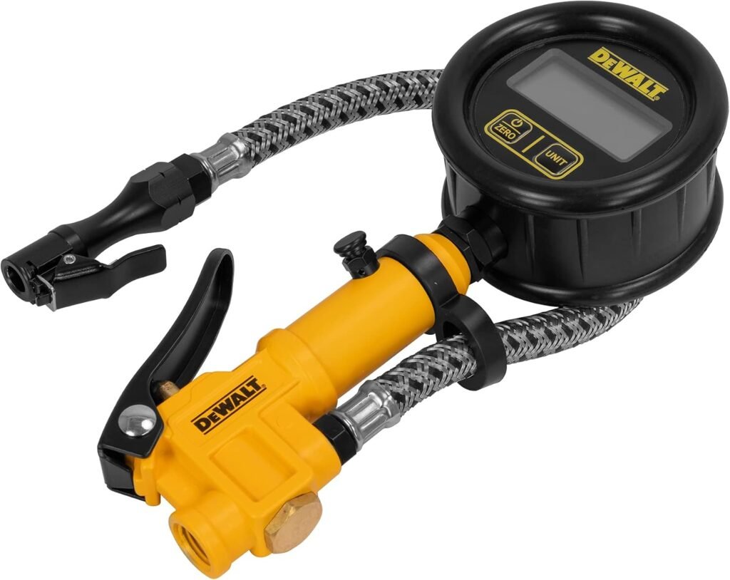 2.5 Digital Inflator with Steel Braided Hose (0 to PSI): Air Compressor not Included 2.5 Digital Inflator with Steel Braided Hose (0 to PSI): Air Compressor not Included