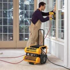 DEWALT D55154 1.1 HP Continuous 4 Gal Electric Wheeled Air Compressor Review