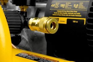 DeWalt 4 Gallon Portable Gas Powered Oil Free Honda Engine Direct Drive Air Compressor Review