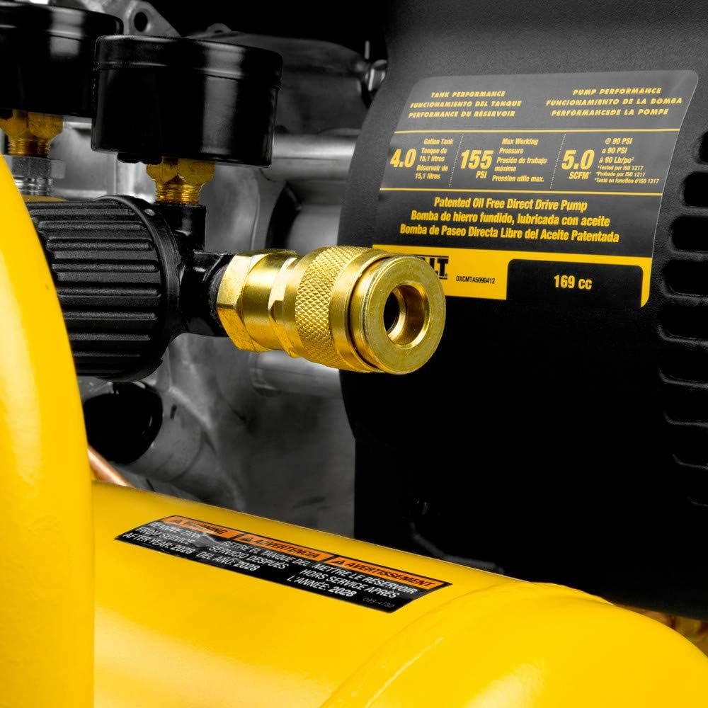 DeWalt Gallon Portable Gas Powered Oil Free Honda Engine Direct Drive Air Compressor (DXCMTA5590412) DeWalt Gallon Portable Gas Powered Oil Free Honda Engine Direct Drive Air Compressor (DXCMTA5590412)