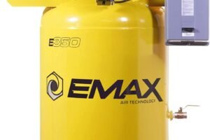 EMAX 80 Gal Electric Air Compressor, 7.5HP, 26 CFM, 2 Stage, 200 Max PSI