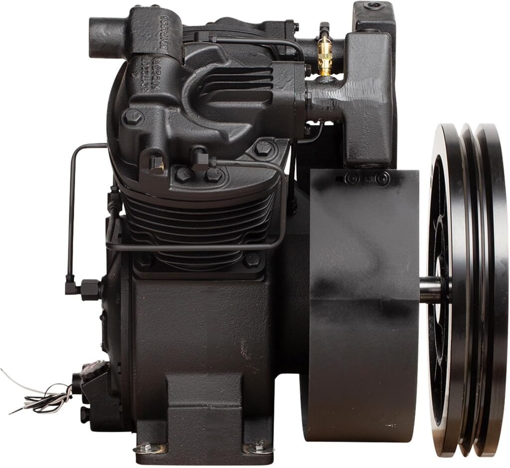 Ingersoll Rand Type Air Compressor Pump, Two-Stage, HP, Model# 7100 Ingersoll Rand Type Air Compressor Pump, Two-Stage, HP, Model# 7100