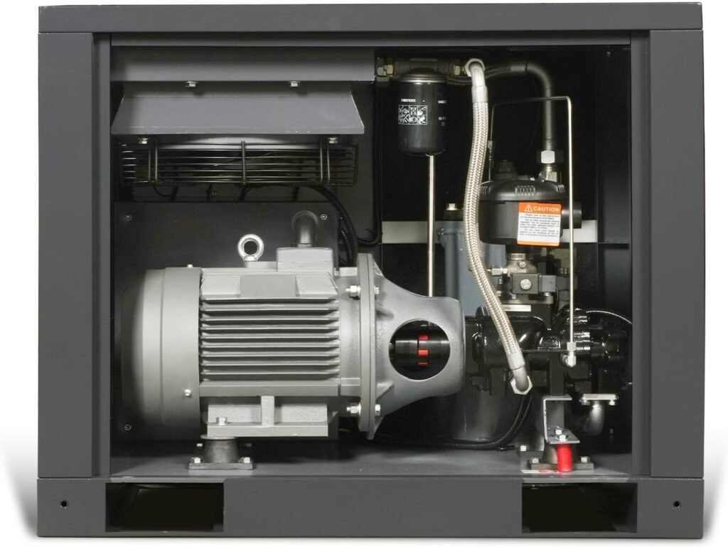 MechMaxx 10HP Rotary Screw Air Compressor – CFM, PSI, 230V 3-Phase | Industrial-Grade,Model M10AC230 MechMaxx 10HP Rotary Screw Air Compressor – CFM, PSI, 230V 3-Phase | Industrial-Grade,Model M10AC230